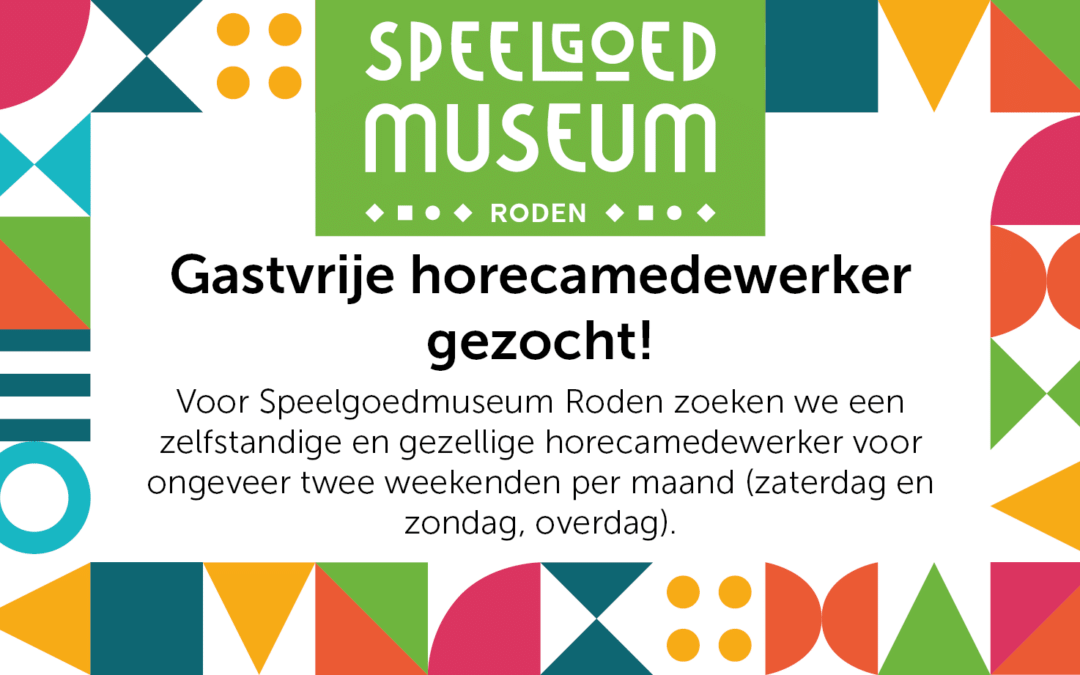 Horecamedewerker gezocht